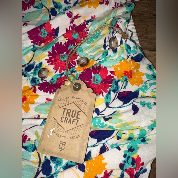 🌸 True Craft Floral Button-Front Sundress – Size 2X | NWT - Picture 10 of 10